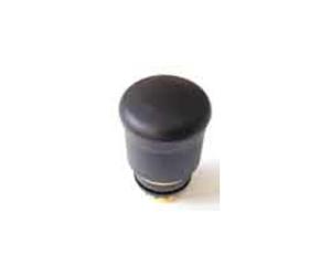 Eaton Eaton Bouton-poussoir champignon noir, D=22mm M22S-PV Quantité:1