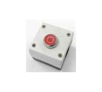 Eaton Poussoir 216521 – 1 NO + 1 NC, plat, rouge, montage