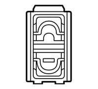 Eaton Eaton Capot pour DILM40-65 DILM65-XIP2X Quantité:1