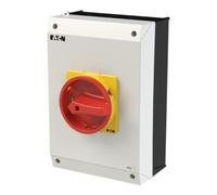 Eaton Interrupteur de maintenance P3-63/I4/SVB/N - montage au sol, verrouillable 690 V rouge