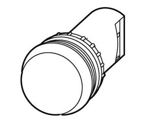 Eaton Eaton Signal lumineux compact plat blanc M22-LC-W Quantité:1