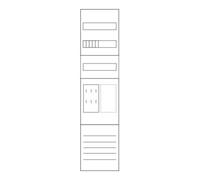 Eaton Eaton Tableau de comptage 1ZP, 5 pôles ZSD-M17B0013 Quantité:1