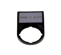 Eaton Étiquette de touche supplémentaire M22S-ST-D12, Bouton + interrupteur, Noir
