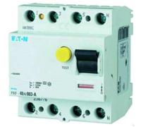 Eaton Fi Disjoncteur différentiel Disjoncteur de protection de ligne A 4 pôles 400 V