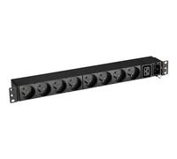 Eaton FlexPDU Unité de distribution électrique 8 FR 1 AC Outlet (S) 1U Noir (PDU) - Distributeur de courant unités (PDU) (standard, 1U, Noir, ce, 220-240, 16 A) G