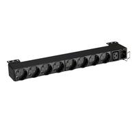 Eaton FlexPDU - Unité de distribution secteur (rack-montable) - CA 220-240 V - 3000 VA - entrée : IEC 60320 C20 16A - connecteurs de sortie : 9 (connecteur IEC, CEE 7/4) - 1U - 19