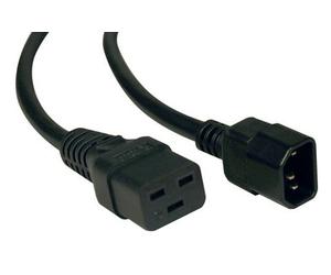 Eaton IEC C14/IEC C19, 10/16 A Noir 2 m Coupleur C14 Coupleur C19