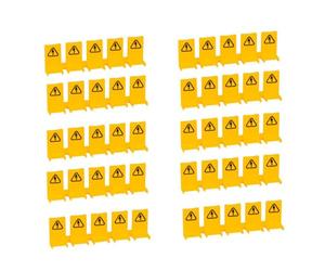EATON - Lot de 10 jeux de 5 embouts isolant pour peigne horizontal