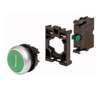 Eaton M22-D-G-X1-K10-BVP Bouton poussoir à pression collerette plastique 1 pc(s)