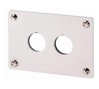 Eaton M22-E2 216543 2 emplacements (Ø x H) 22 mm x 72 mm gris 1 pc(s)