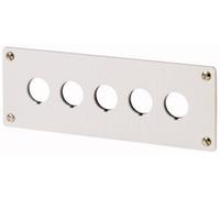 Eaton M22-E5 216546 Cadre de montage 5 emplacements (Ø x H) 22 mm x 72 mm gris 1 pc(s)