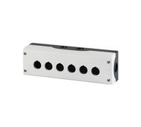 Eaton M22 I6 Boîtier pour montage en saillie 6 points de montage Pour fixation au sol ø X H 22 X 80 Mm