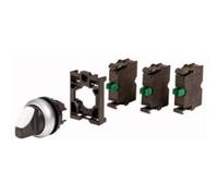 Eaton Sélecteur collerette 110923 M22-WRK-3K10-BVP plastique levier noir 1 pc(s)