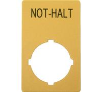Eaton M22-XZK1-D99 121089 (l x H) 33 mm x 50 mm NOT-HALT jaune