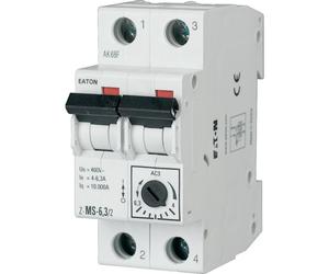 Eaton Motor Protective Circuit Breakers 6.3-10A 2P Z-MS-10/2 - 248398