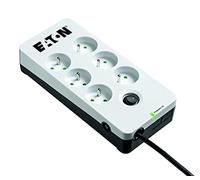 Eaton Multiprise/Parafoudre - Eaton Protection Box 6 FR - PB6F - 6 Prises FR - Blanc & Noir