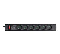 Eaton Multiprise/Parafoudre - Eaton Protection Strip 6 FR - PS6F - 6 prises FR - Noir