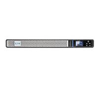 Eaton Onduleur 5P 650 IR G2 - Line Interactive UPS Rack 1U - 5P650IRG2 - Puissance 650VA (4 Prises IEC C-13 10A, Parasurtenseur, Batterie) - Ecran LCD Graphique - Noir