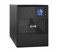 Eaton Onduleur 5SC 500 IEC Tour - Line-Interactive UPS - Puissance 500VA (4 Prises IEC 10A) - Régulation de Tension (AVR) - UPS avec Afficheur et Interface USB (Cable USB Inclus) - Noir (5SC500I)