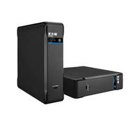 Eaton Onduleur Parafoudre 3P Ellipse (3P1700UI) - Off-Line UPS - Puissance 1700VA/1020W - (8 Prises IEC, Silencieux, 2 Ports USB-A & USB-C) - Interface USB - Cloud en Option - Noir