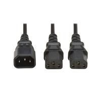Tripp Lite Series - Répartiteur d'alimentation - IEC 60320 C14 pour power IEC 60320 C13 - 250 V - 10 A - 2 m - noir - Europe