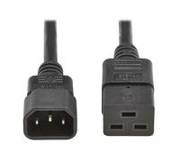 Tripp Lite Series - Câble d'alimentation - IEC 60320 C14 pour IEC 60320 C19 - CA 100-250 V - 10 A - 2 m - noir - Europe