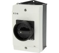 Eaton P1-25/I2/SVB-SW/HI11 - Interrupteur à bascule - 3P - noir - blanc - IP65 - 100 mm - 115 mm Eaton