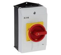 Eaton P1-40/I2/SVB/HI11 Interrupteur ON-OFF avec arrêt d'urgence 40 A 690 V 1 x 90 ° gris, noir, rouge, jaune 1 pc(s)