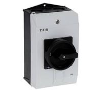 Eaton P1-40/I2/SVB-SW/HI11 Interrupteur ON-OFF avec arrêt d'urgence, verrouillable 40 A 690 V 1 x 90 ° gris, noir 1 pc(s)
