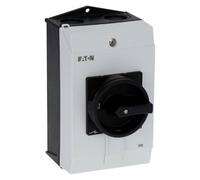 Eaton P1-40/I2/SVB-SW Interrupteur ON-OFF avec arrêt d'urgence, verrouillable 40 A 690 V 1 x 90 ° gris, noir 1 pc(s)