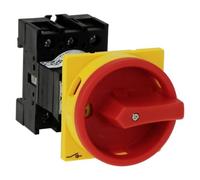 Eaton P1-40/V/SVB Interrupteur ON-OFF avec arrêt d'urgence, verrouillable 40 A 690 V 1 x 90 ° rouge, jaune 1 pc(s)