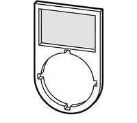 EATON Plaque d'inscription sw rnd AUS-EIN 30x50mm