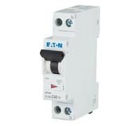 Eaton PLN6-C40/1N-DE Disjoncteur 40 A 1P+N 1 pôle + N C Caractéristique LS 1 TE une unité de division large (263286)