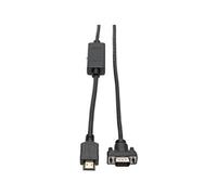 Eaton PowerWare Tripp Lite HDMI to VGA Active Adapter Converter Cable Low Profile HD15 M/M 1080p 3ft 3