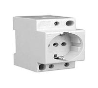 Eaton Prise de courant de protection, Bouton + interrupteur, Blanc