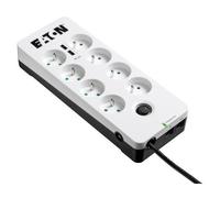 Eaton Protection Box - Protection contre les surtensions - CA 220-250 V - 2500 watt - connecteurs de sortie : 8 - blanc