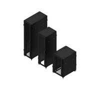 Eaton RA Series - Rack armoire - 4 montants - noir, RAL 9005 - 24U - 19