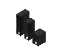 Eaton Armoire rack RA Series RAA24610PSB13U 24U 600x1000 mm perforée avec côtés noir RAL 9005