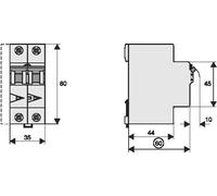 Eaton RCBO Numérique 16A Courbe B 100mA Monophasé - 168281