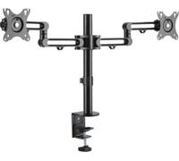 Eaton Bras articulé double LCD DDR1327SDFC-1 13-27 pouces VESA 75/100 mm pince noir