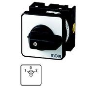 Eaton T0-3-8216/E Interrupteur électrique à bascule 3P Noir, Bouton + interrupteur, Noir