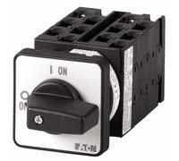 Eaton T0-6-15866/E - Interrupteur à bascule - 3P - filaire - noir - argent - plastique - IP65