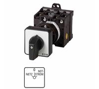 Eaton T3-4-8902/Z - Interrupteur à bascule - 4P - noir - métallique - plastique - IP65 - 48 mm