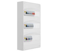 EATON - Tableau 3 rangées pré-équipé 3 inter. diff. 40A + 15 disjoncteurs