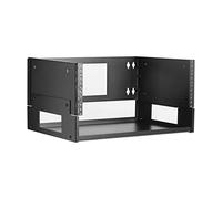 Eaton Tripp Lite 4U Support Mural avec étagère pour Petits commutateurs et Panneaux de Brassage, charnière (Noir) (SRWO4UBRKTSHELF)