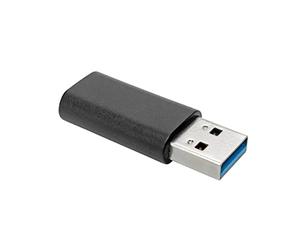Eaton Tripp Lite Adaptateur Convertisseur USB-C vers USB-A USB 3.0, F/M, Transfert de données 5 Gbps, Puissance de Sortie 900mA, Garantie de 3 Ans (U329-000)