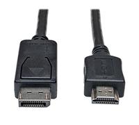 Eaton Tripp Lite Câble adaptateur DisplayPort vers HDMI, M/M, 1080P, HDCP Compatible, 1,8 mètres, Garantie de 3 ans (P582-006)