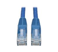 Eaton Câble réseau Cat6 Gigabit Snagless Molded UTP, M/M, Bleu, 3m (N201-010-BL)