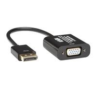 Eaton Tripp Lite Convertisseur vidéo Adaptateur Actif DisplayPort vers VGA, Displayport 1.2, DP vers VGA 15.2 cm, Garantie de 3 Ans (P134-06N-VGA-V2)