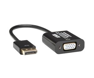Eaton Tripp Lite Convertisseur vidéo Adaptateur Actif DisplayPort vers VGA, Displayport 1.2, DP vers VGA 15.2 cm, Garantie de 3 Ans (P134-06N-VGA-V2)